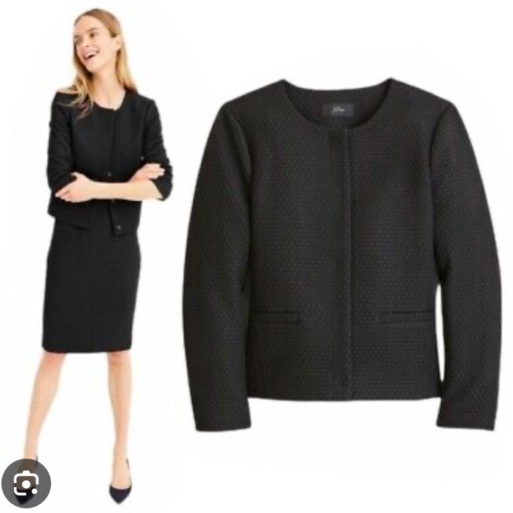 J. Crew Portfolio Jacket in Matelasse